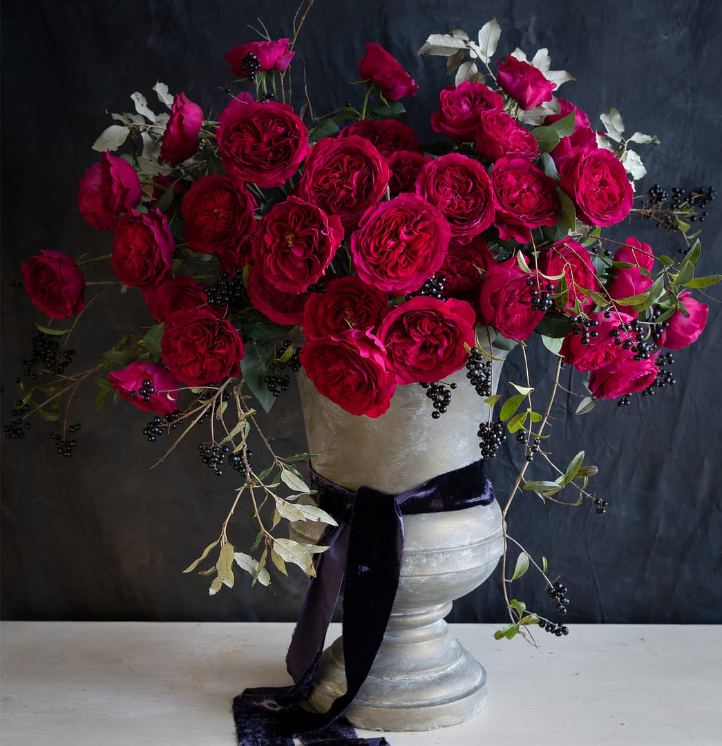 Darcey™ David Austin® Rose Bouquet For Sale At My Rose Shop