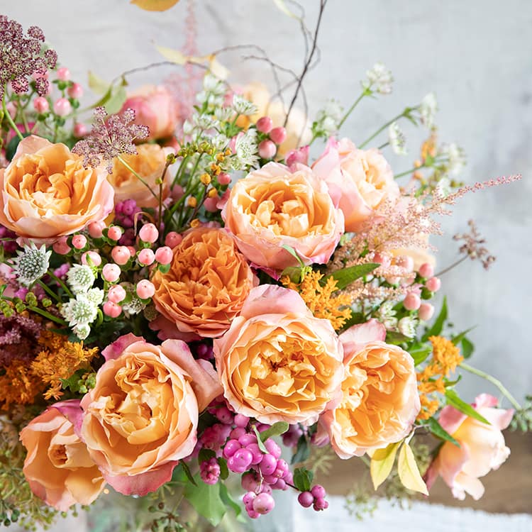 Edith™ David Austin® Rose Bouquet For Sale At My Rose Shop