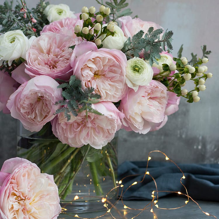 Constance™ David Austin® Rose Bouquet For Sale At My Rose Shop