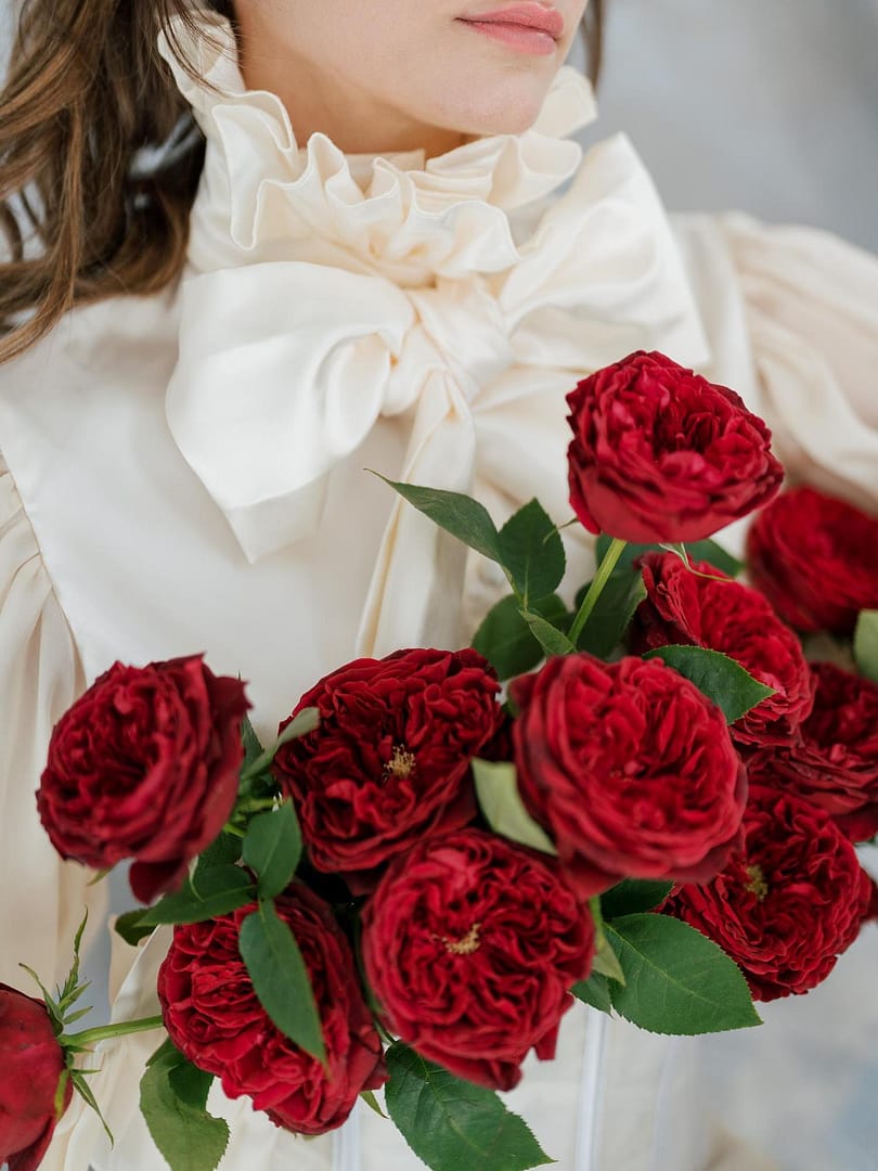 Tess™ David Austin® Rose Bouquet For Sale At My Rose Shop